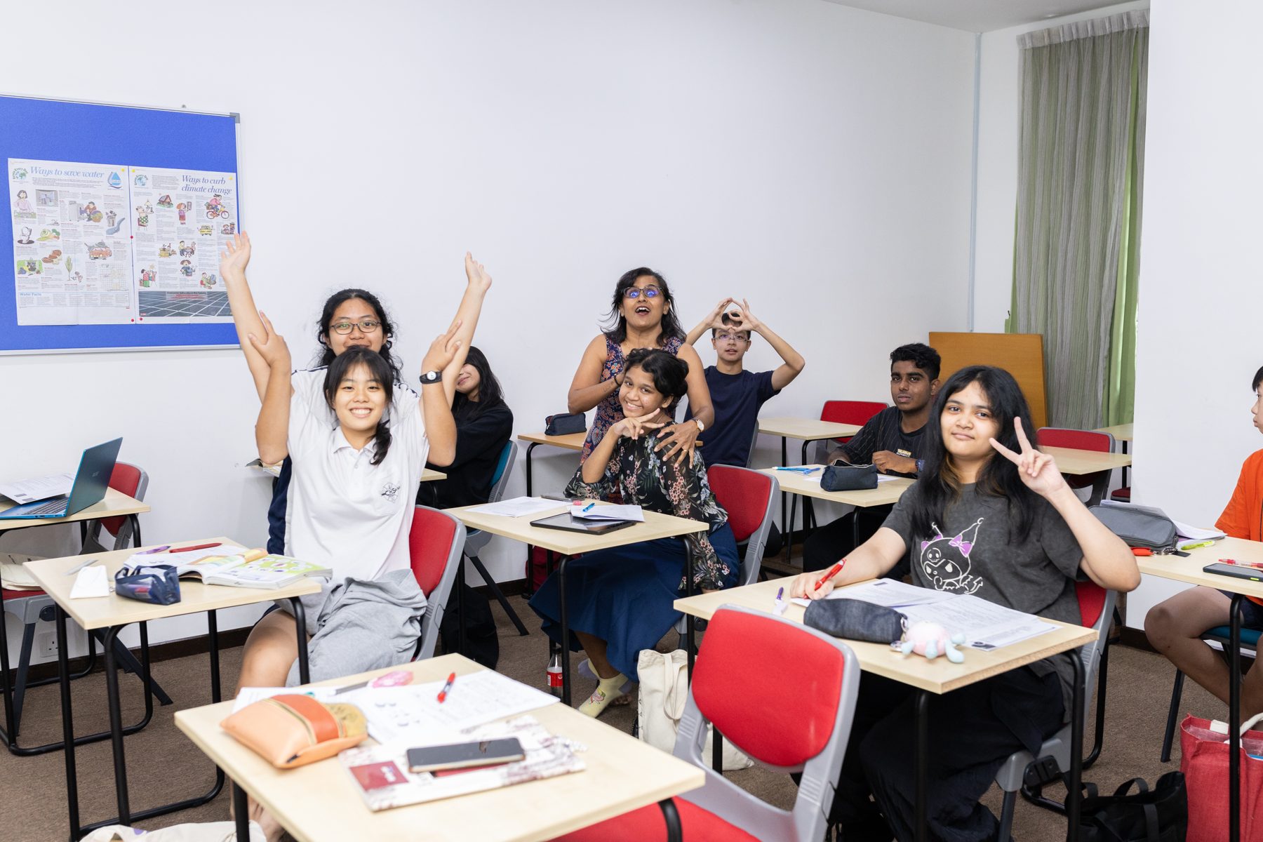 A lively classroom moment at Epic Smart Academy