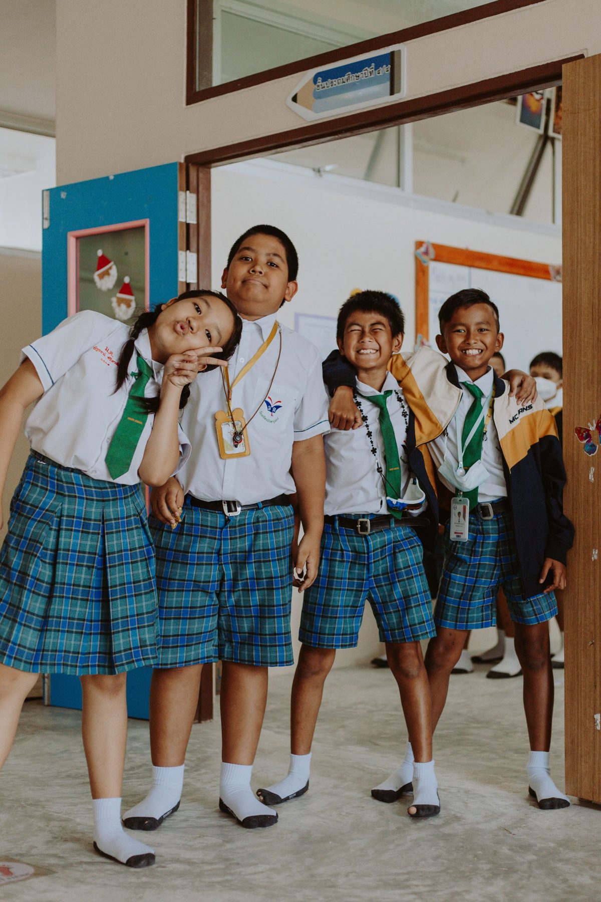 Primary school children learning at Epic Smart Academy