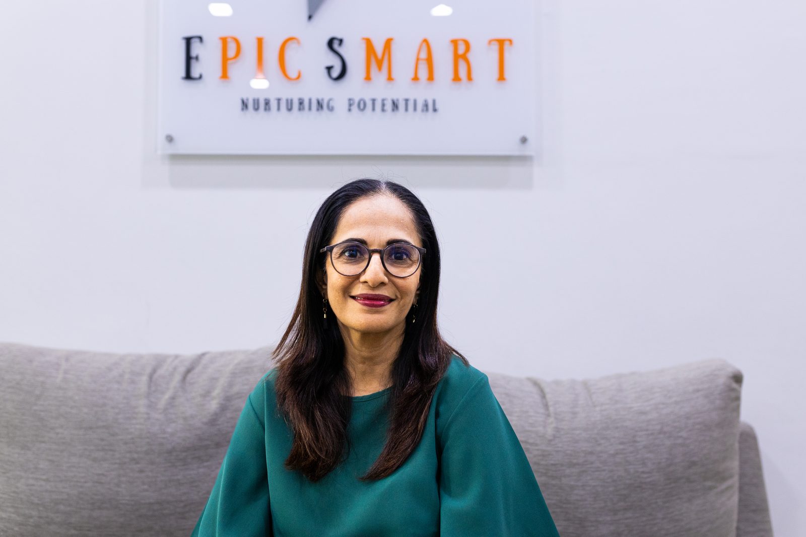 Mrs Mayurni Patel, founder of Epic Smart Academy, at the Bangsar centre