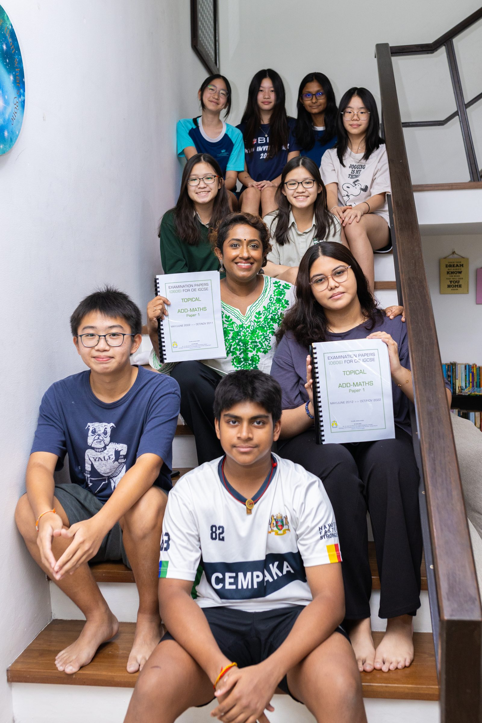 Epic Smart Academy students with their certificates